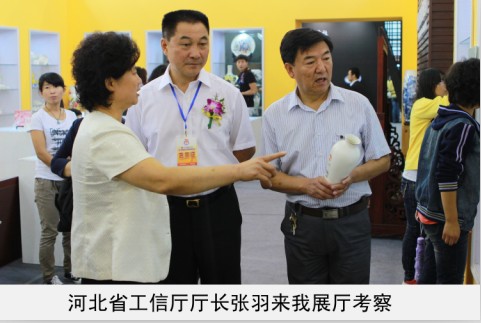 被大ji巴操省工信厅厅长来我厅考察